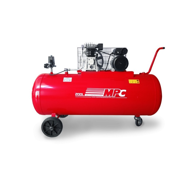 Compresseur d'air 200 litres 2,2 kW