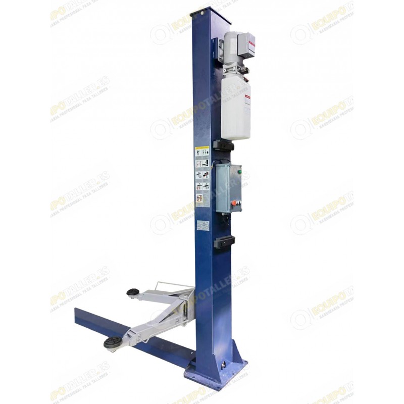 Elevador 4 toneladas 220V con brazos recogidos