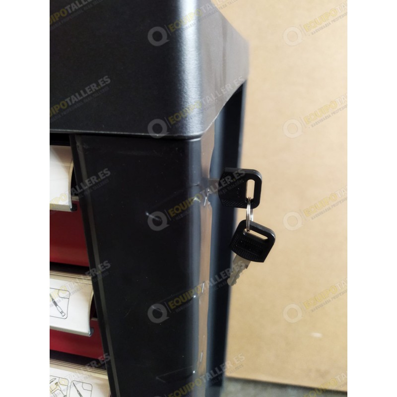 detalles carro 7 cajones