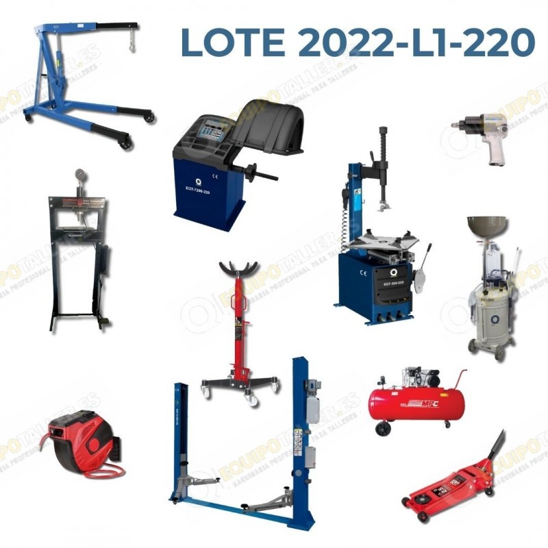 Lote taller completo 220