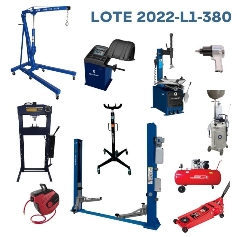 Lote taller completo 380