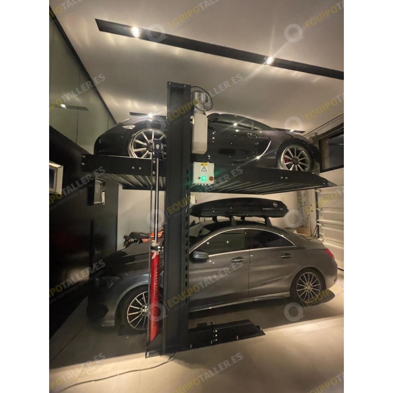 Lateral coches montados